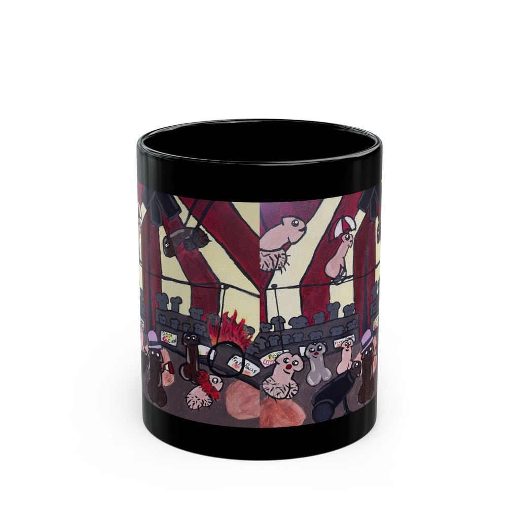 Black Mug — The Greatest Sh*t Show by Artist Kourtni Sparkle (11oz & 15oz)