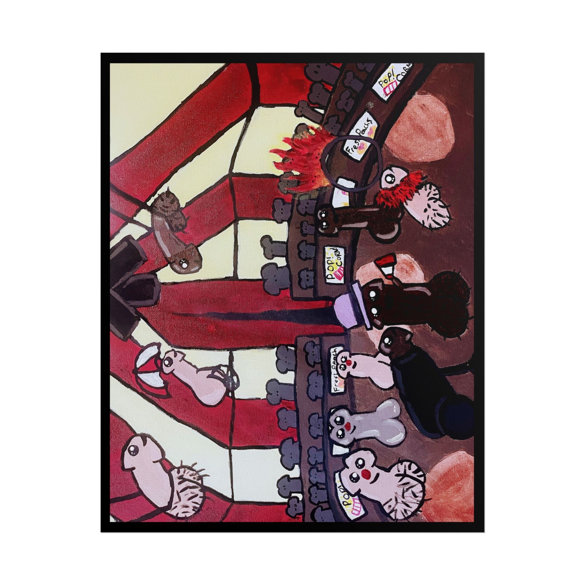 The Greatest Sh*t Show Poster — Colorful Vintage Pop Art Print